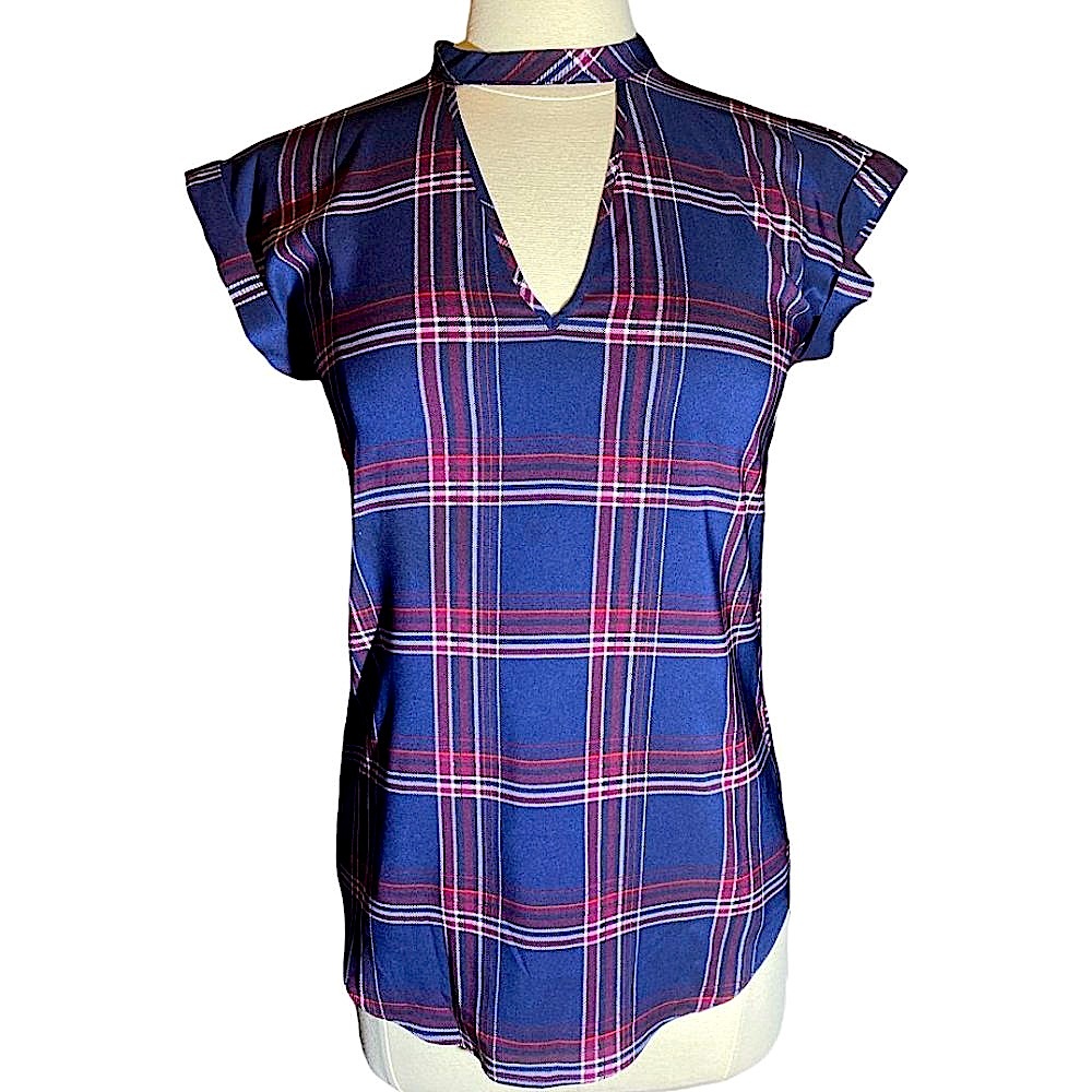 Express Choker Neck Gramercy Tee Women's
